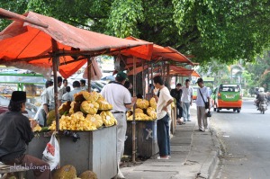 Nangka street vendors
